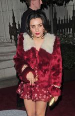 CHARLI XCX Leaves Warner Music Brit Party in London