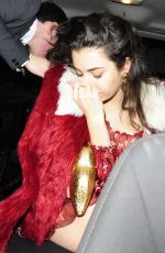 CHARLI XCX Leaves Warner Music Brit Party in London