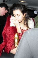 CHARLI XCX Leaves Warner Music Brit Party in London