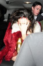 CHARLI XCX Leaves Warner Music Brit Party in London