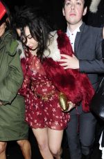 CHARLI XCX Leaves Warner Music Brit Party in London