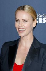 CHARLIZE THERON and Sean Penn at  Cesar Film Awards in Paris