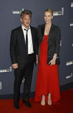 CHARLIZE THERON and Sean Penn at  Cesar Film Awards in Paris