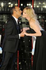 CHARLIZE THERON at 2015 Sanremo Music Festival