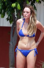 CHARLOTTE CROSBY in Bikini at a Pool in Australia