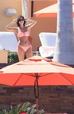 CHERYL BURKE in Bikini at a Pool in Dominican Republic