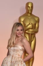 CHLOE MORETZ at 87th Annual Academy Awards at the Dolby Theatre in Hollywood