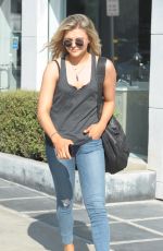 CHLOE MORETZ in jeans Out and About in West Hollywood 0502