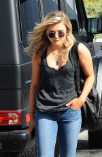 CHLOE MORETZ in jeans Out and About in West Hollywood 0502