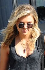 CHLOE MORETZ in jeans Out and About in West Hollywood 0502