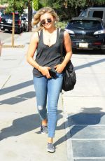 CHLOE MORETZ in jeans Out and About in West Hollywood 0502