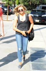 CHLOE MORETZ in jeans Out and About in West Hollywood 0502