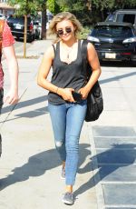 CHLOE MORETZ in jeans Out and About in West Hollywood 0502