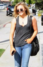 CHLOE MORETZ in jeans Out and About in West Hollywood 0502