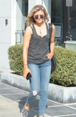 CHLOE MORETZ in jeans Out and About in West Hollywood 0502
