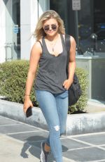 CHLOE MORETZ in jeans Out and About in West Hollywood 0502