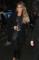 CHRISSY TEIGEN Arrives at NBC Studios in New York 1002