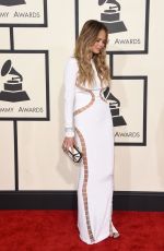 CHRISSY TEIGEN at 2015 Grammy Awards in Los Angeles