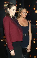 CHRISSY TEIGEN at DKNY Fashion Show in New York
