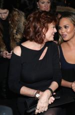 CHRISSY TEIGEN at DKNY Fashion Show in New York