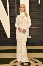 CHRISTINA AGUILERA at Vanity Fair Oscar Party in Hollywood