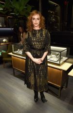 CHRISTINA HENDRICKS at David Yurman Soho Boutique Opening Benefit Event in New York