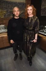 CHRISTINA HENDRICKS at David Yurman Soho Boutique Opening Benefit Event in New York