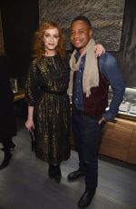 CHRISTINA HENDRICKS at David Yurman Soho Boutique Opening Benefit Event in New York