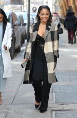 CHRISTINA MILIAN Out at Fashion Week in New York