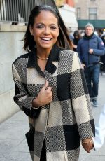 CHRISTINA MILIAN Out at Fashion Week in New York