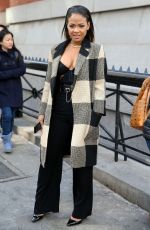 CHRISTINA MILIAN Out at Fashion Week in New York