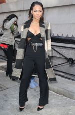 CHRISTINA MILIAN Out at Fashion Week in New York