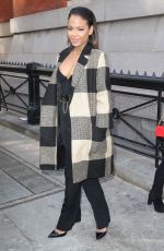 CHRISTINA MILIAN Out at Fashion Week in New York