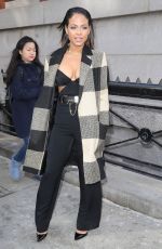 CHRISTINA MILIAN Out at Fashion Week in New York