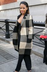 CHRISTINA MILIAN Out at Fashion Week in New York