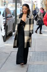 CHRISTINA MILIAN Out at Fashion Week in New York