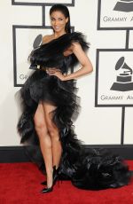 CIARA at 2015 Grammy Awards in Los Angeles