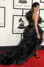 CIARA at 2015 Grammy Awards in Los Angeles