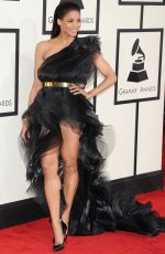 CIARA at 2015 Grammy Awards in Los Angeles