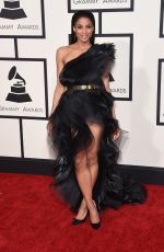 CIARA at 2015 Grammy Awards in Los Angeles
