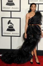 CIARA at 2015 Grammy Awards in Los Angeles