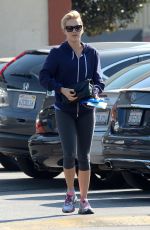 CLAIRE HOLT in Leggings Out and About in Los Angeles