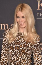 CLAUDIA SCHIFFER at Kingsman: The Secret Service Premiere in New York