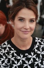 COBIE SMULDERS at Tanya Taylor Fashion Show in New York