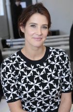 COBIE SMULDERS at Tanya Taylor Fashion Show in New York