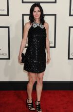 COURTNEY COX at 2015 Grammy Awards in Los Angeles