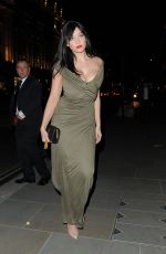 DAISY LOWE Arrives at veryexclusive.co.uk Launch Party in London