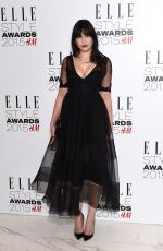 DAISY LOWE at Elle Style Awards in London