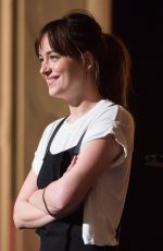 DAKOTA JOHNSON at 2015 OSCAR Awards Rehersals in Los Angeles