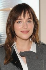 DAKOTA JOHNSON at Boss Womens Fashion Show in New York